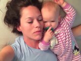 Funny baby are the most reliable alarm clocks ever