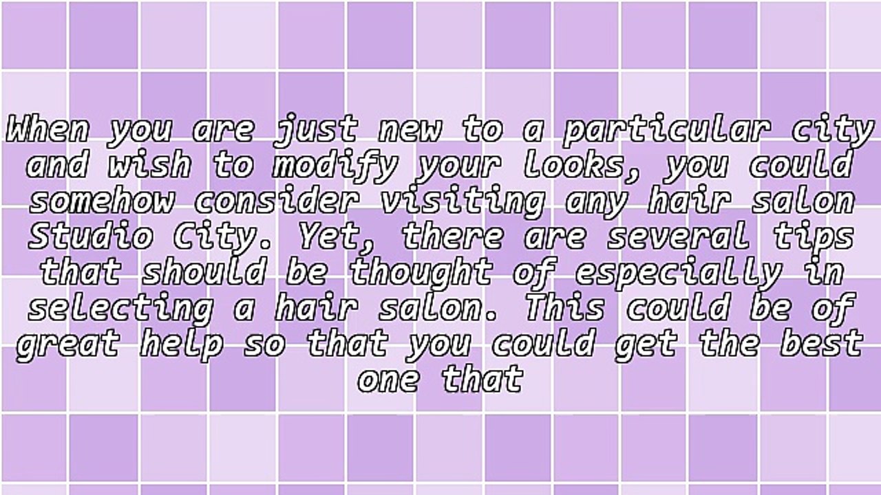 How To Select A Hair Salon