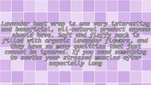 Lavender Heat Wrap For Your Body And Soul