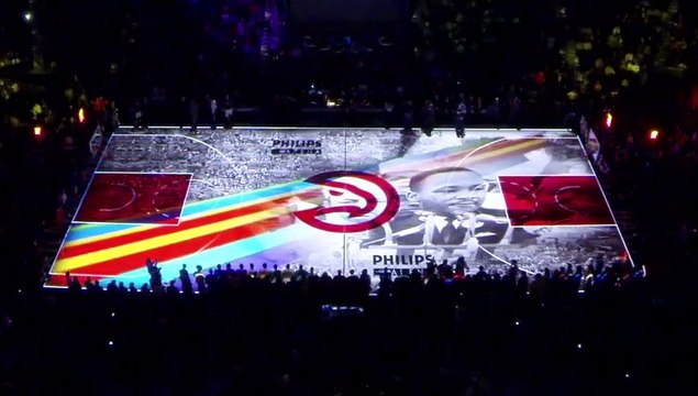 L'excellente présentation des joueurs des Hawks pour le MLK Day