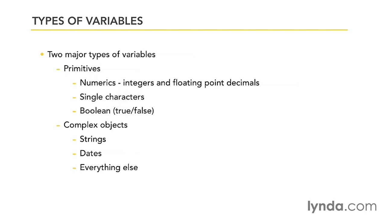 Java Essential Training 20