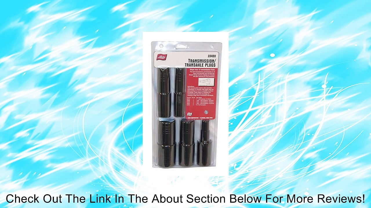 Lisle 23400 Transmission/Transaxle Plug Review