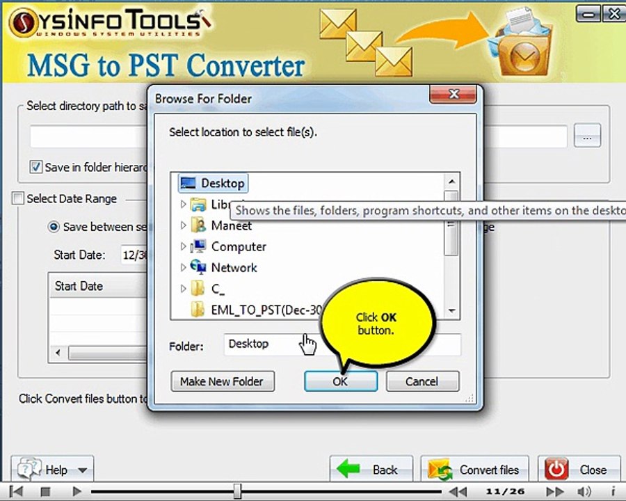 SysInfoTools MSG to PST Converter