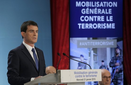 Lutte contre le terrorisme: les principales annonces de Manuel Valls