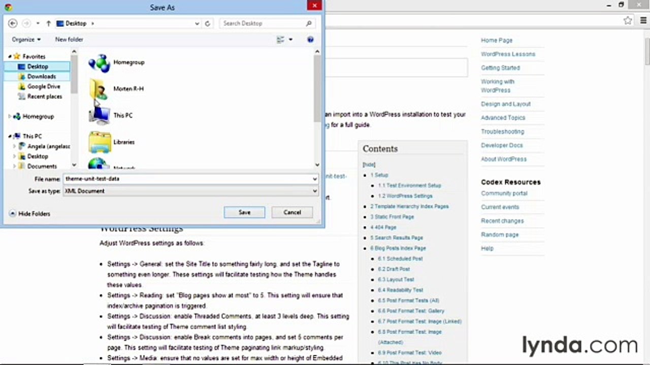 Building Theme from Scratch with underscore lecture 6 testdata