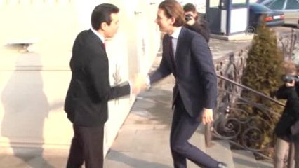 Avusturya Dışişleri Bakanı Kurz, Makedonya'da