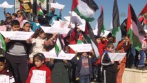 Gazzeli Çocuklardan Yeniden İmar Gösterisi