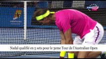 Open d’Australie : Rafael Nadal proche de l’élimination contre Tim Smyczeck