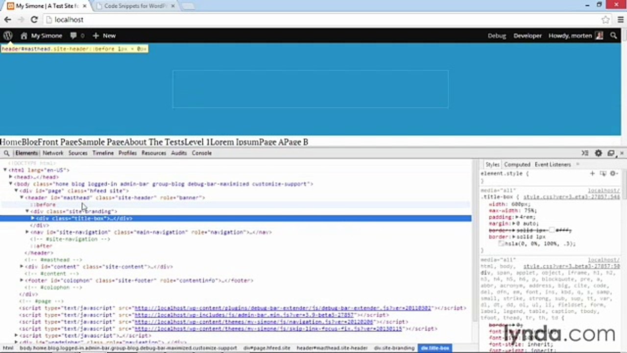 Building Theme from Scratch with underscore lecture 23 hide show_2