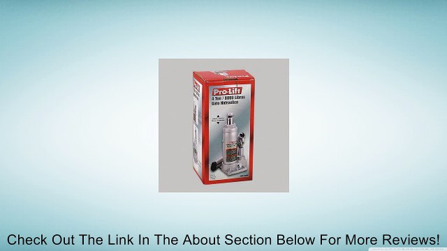 Pro-lift B-004d Bottle Jack, 4 Ton Review