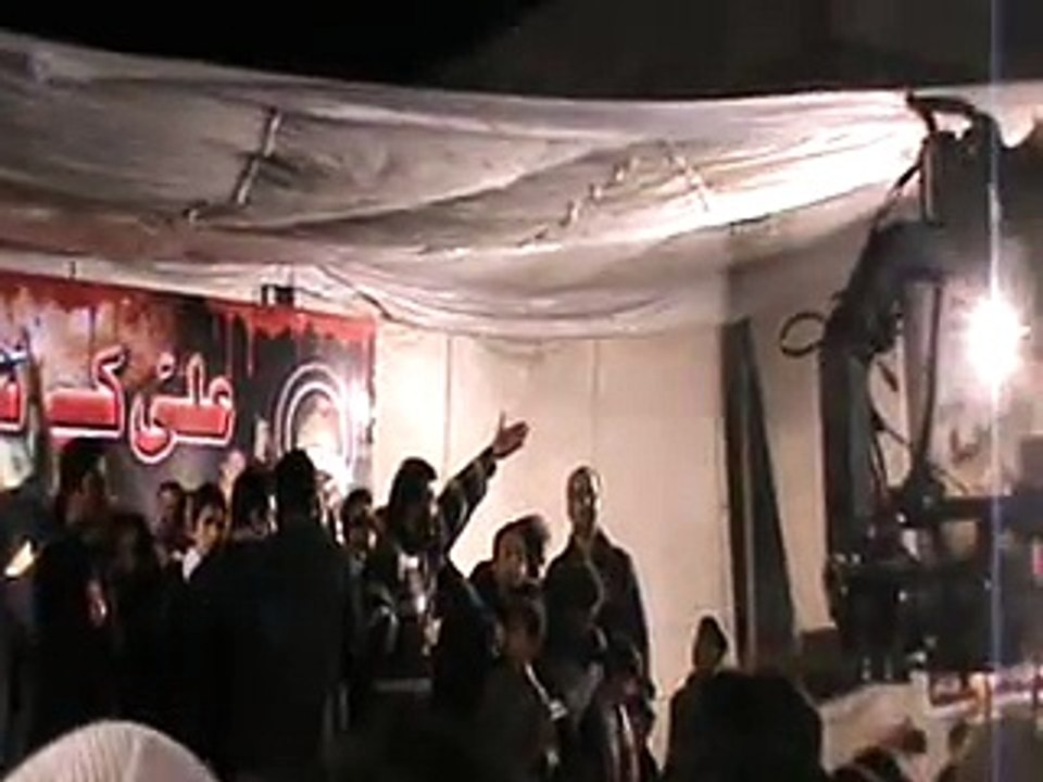 shabih e payambar akbar noha SYED MOHAMMAD Naqi at malir 2014-2015 6 rabiawwal