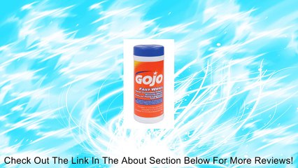 Gojo Fast Wipes 7" X 9" Bottle 25 Count Review