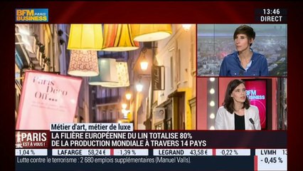 Métiers d'art, Métiers de luxe: Fournisseur de lin, Marie Demaegdt – 21/01