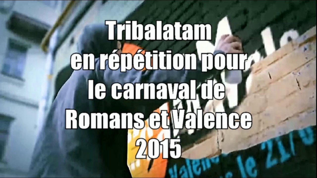 Tribalatam en répétition du Carnaval 2015