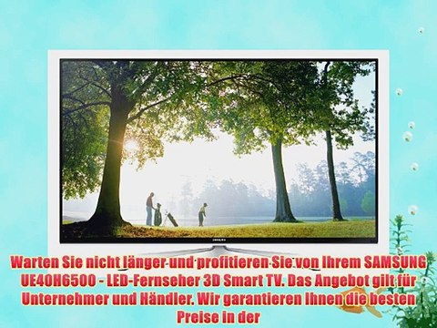 Samsung UE40H6590 102cm (EU Modell UE40H6500 mit HbbTV)