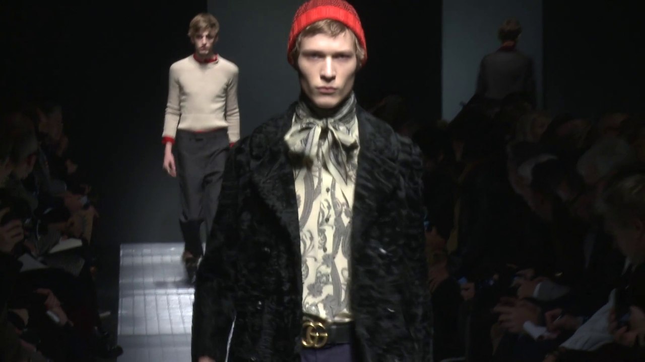 Gucci - Défilé Homme Automne-Hiver 2015-16 à Milan