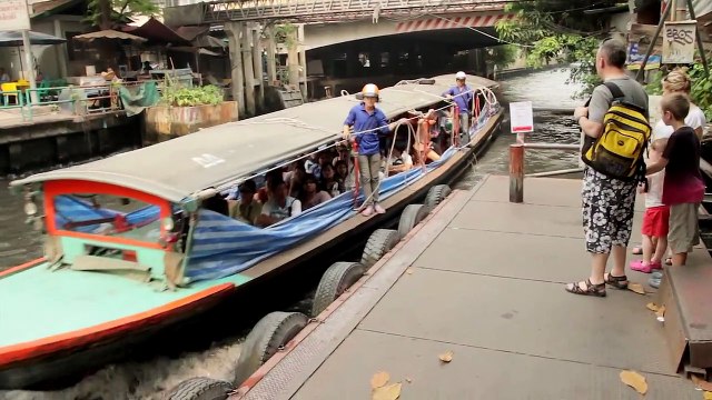 Les Khlongs de Bangkok, Thailande