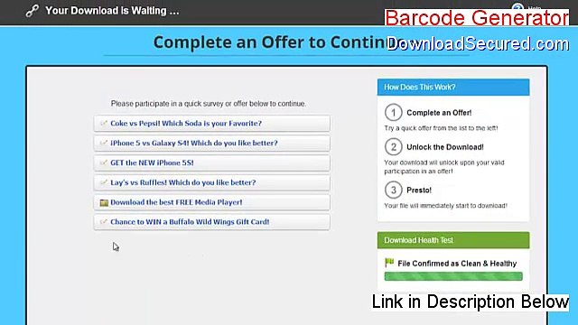 Barcode Generator Full Download [Risk Free Download 2015]