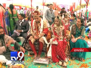 521 Leuva Patel couples tie the knot at biggest mass wedding, Rajkot - Tv9 Gujarati