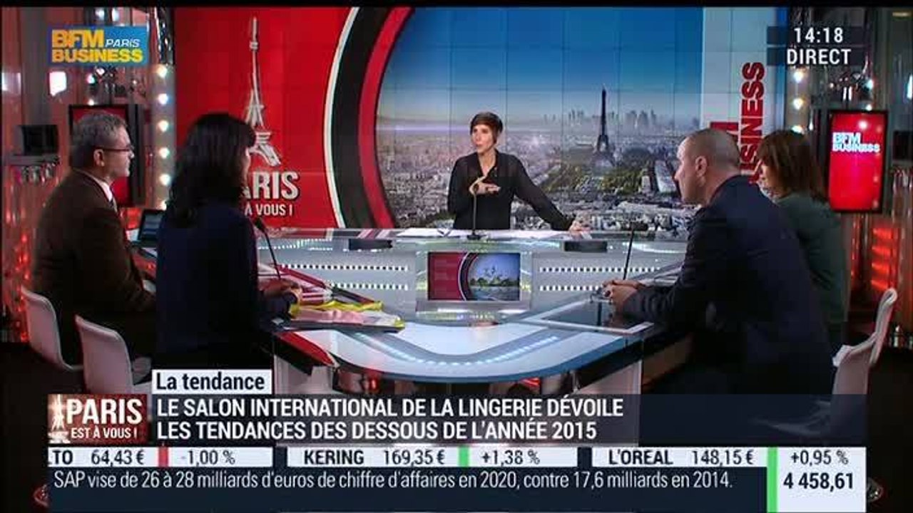La tendance du moment : Salon International de la lingerie et Interfilière Paris : la filière soie à l'honneur – 20/01