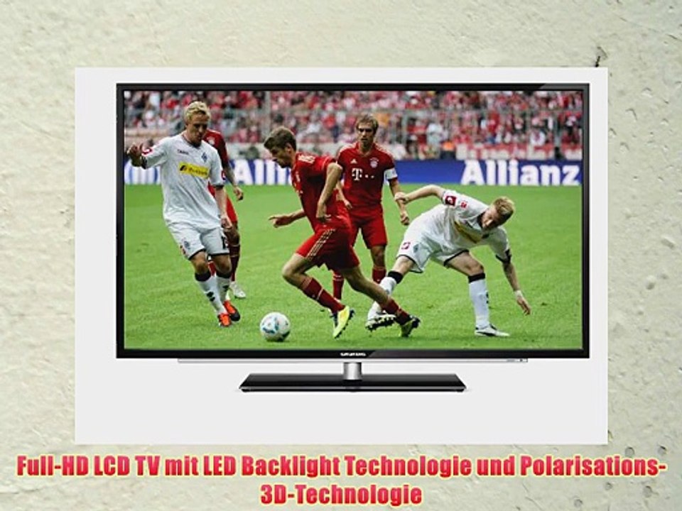 Grundig 55 VLE 988 BL 1397 cm (55 Zoll) 3D LED-Backlight-Fernseher EEK A  (Full HD USB Recording