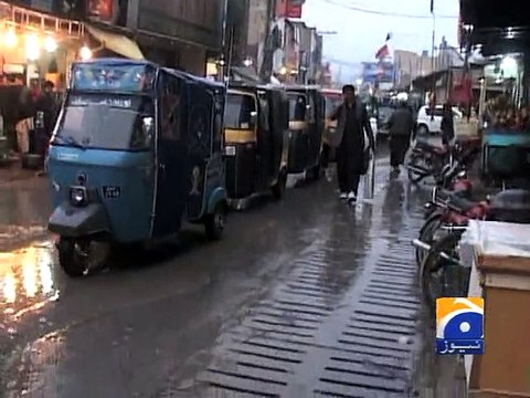 Quetta Receives First Snowfall Of Winter-Geo Reports-21 Jan 2015