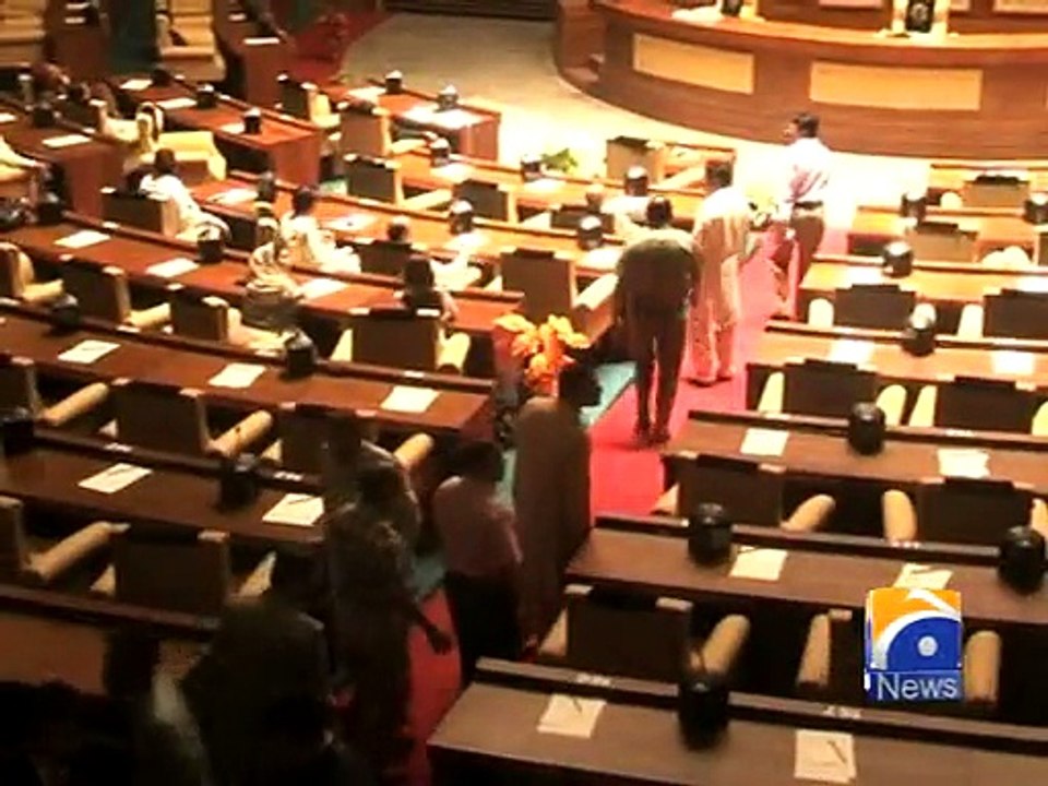 Speaker Sindh Assembly accepts resignations of 4 PTI MPAs-Geo Reports-21 Jan 2015