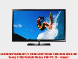 Samsung PS51F4500 129 cm (51 Zoll) Plasma-Fernseher EEK A (HD-Ready 600Hz Subfield Motion DVB-T/C