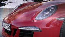La Porsche 911 Targa 4 GTS fête son lancement au salon de Détroit