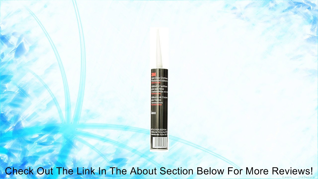 3M 08693 Auto Glass Urethane Windshield Adhesive Cartridge 10.5 fl