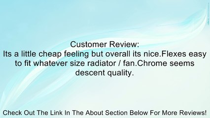 Spectre 4348 3" Chrome Fan Shroud Review