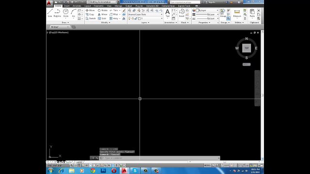 Autocad Tutorial 05 : Line Command Part 1 by CAD Ninja