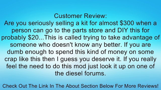 BD Diesel Performance 1032175 Crank Case Vent Filter Kit Review