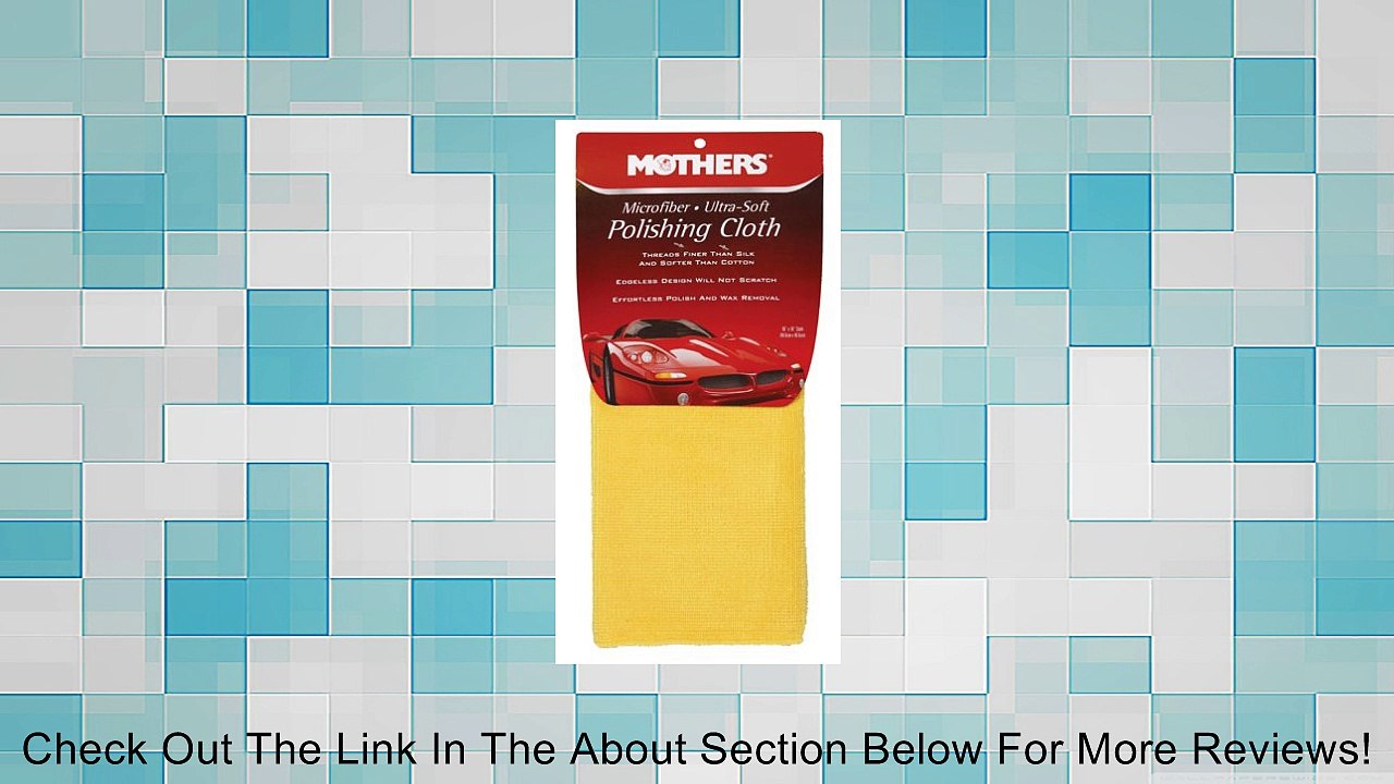 Mothers Ultra Soft Microfiber Polishing Cloth Review