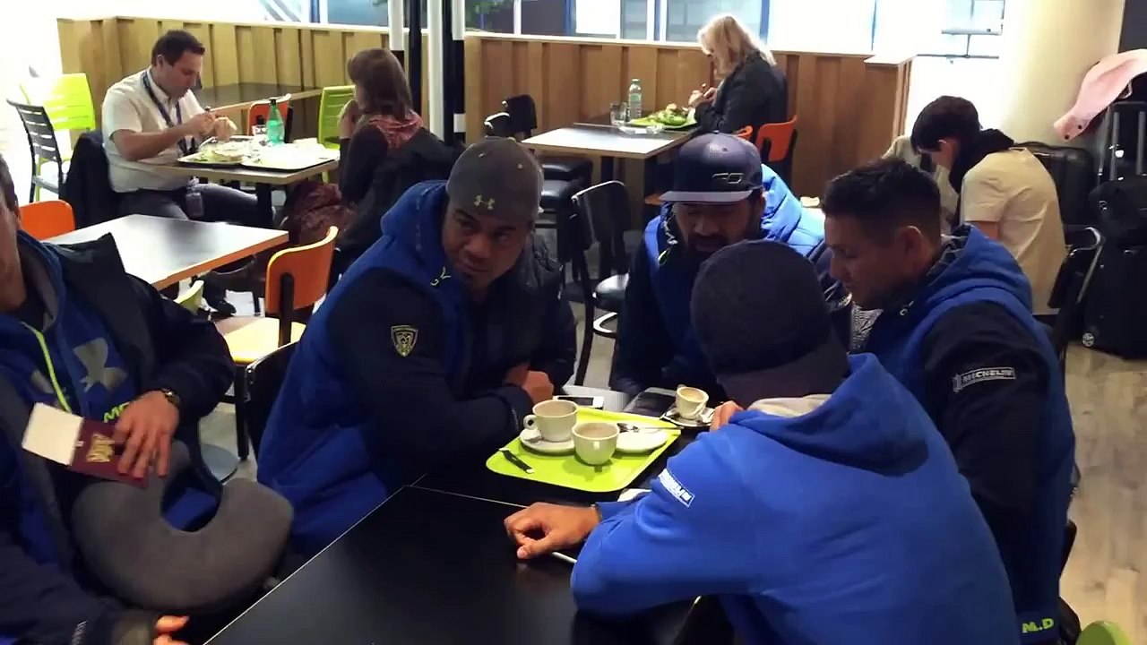 Départ des joueurs et des partenaires à Limerick