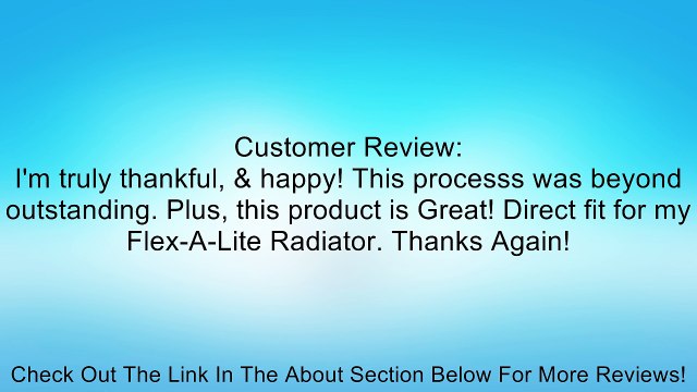 Flex-A-Lite 32101 Radiator Cap Review