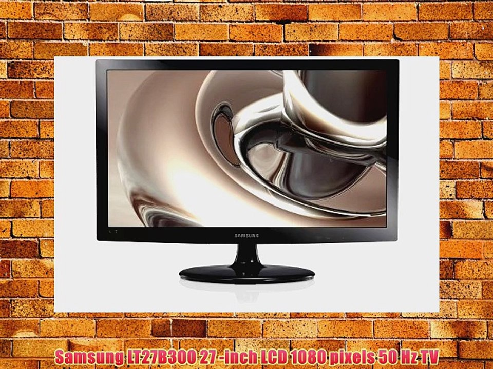Samsung LT27B300 27 -inch LCD 1080 pixels 50 Hz TV