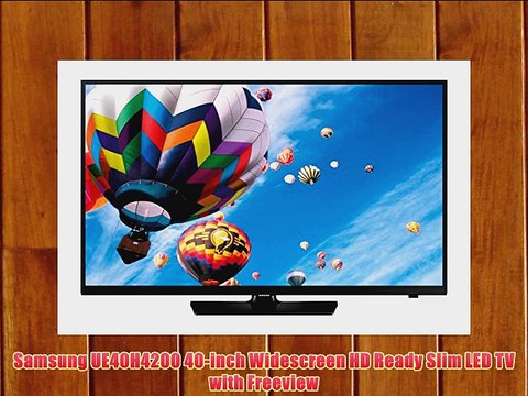 Samsung UE40H4200 40-inch Widescreen HD Ready Slim LED TV with Freeview