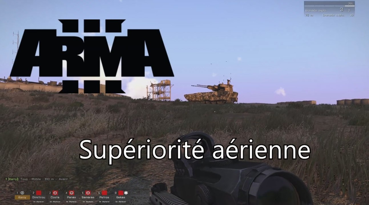 Arma 3 Solo Campagne "Vaincre" Mission: "Supériorité Aérienne"