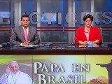 Papa Francisco llega a Brasil para la Jornada Mundial de la Juventud