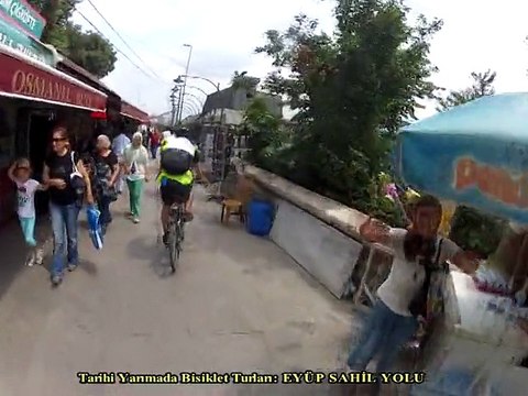 Eyüp Sahil Yolu bisiklet turu