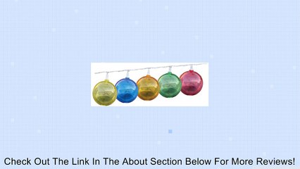 Prime Products 12-9004 Patio Globe Multi-Colored Light Review