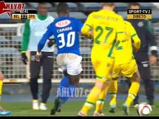 ملخص للمسات رامي ربيعة مع سبورتنج لشبونة في أول مشاركة رسمية أمام بلنسيس