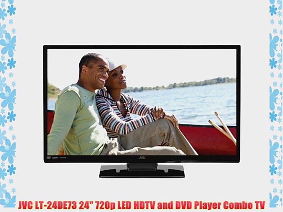 JVC LT-24DE73 24 720p LED HDTV and DVD Player Combo TV