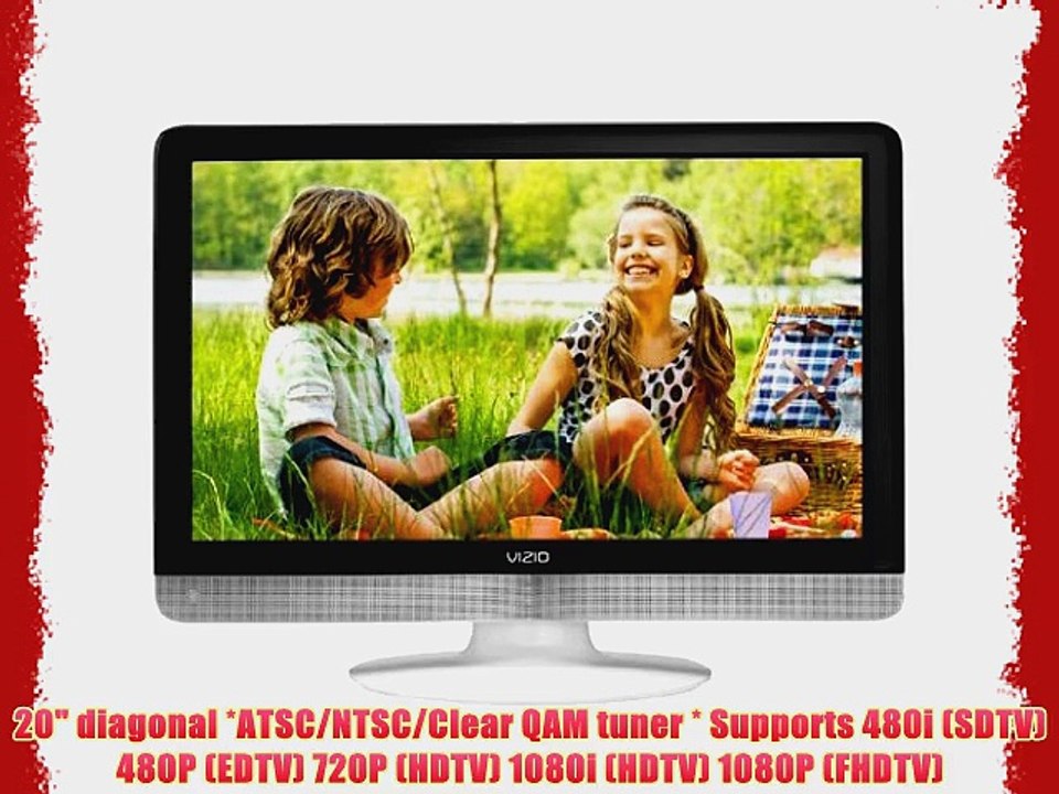 VIZIO VX200E 20-Inch ECO 720p LCD HDTV