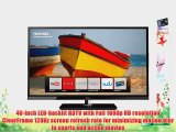 Toshiba 40UX600U 40-Inch 1080p 120 Hz LED HDTV with Net TV (Black Gloss)