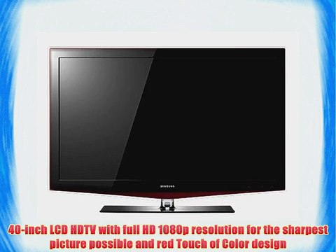 Samsung LN40B650 40-Inch 1080p 120 Hz LCD HDTV with Red Touch of Color