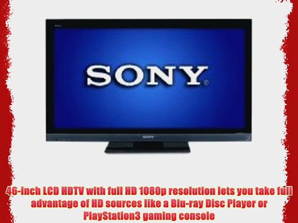 Sony BRAVIA EX 400 Series 46-Inch LCD TV Black