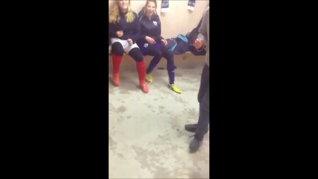 Entraînement FEMININES U15 quand il pleut!