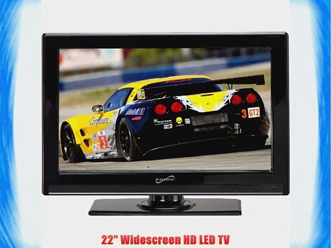 22 Inch Supersonic SC-2211 12 Volt AC/DC Widescreen Full 1080p HD LED TV w/ ATSC Digital Tuner